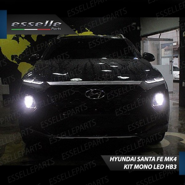 Kit Full Led monoled 6500k canbus lampade per HB3 HYUNDAI SANTA FE IV