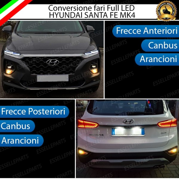 Conversione Frecce Anteriori e Posteriori Canbus per HYUNDAI SANTA FE IV