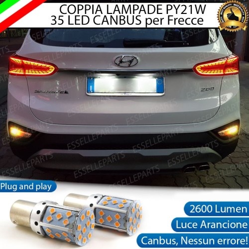 Coppia Frecce Posteriori PY21W 35 LED Canbus HYUNDAI SANTA FE IV
