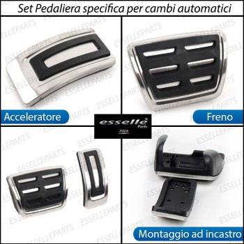 set copripedale alluminio cambio automatico SKODA ENYAQ