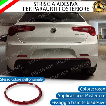 Striscia per Paraurti Posteriore ROSSO Per Alfa Romeo Giulietta