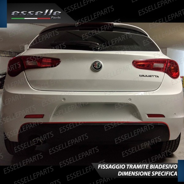 Striscia per Paraurti Posteriore ROSSO Per Alfa Romeo Giulietta