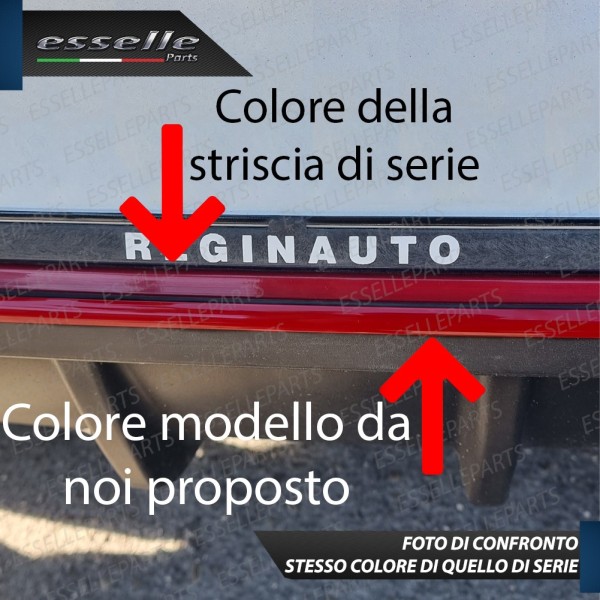 Striscia per Paraurti Anteriore ROSSO Per Alfa Romeo Giulietta