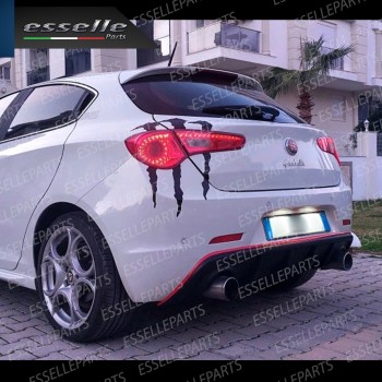 Profilo - ROSSO - Adesivo per Esterni Lunghezza 5 Metri