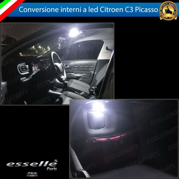 Led interni completo per Citroen C3 Picasso