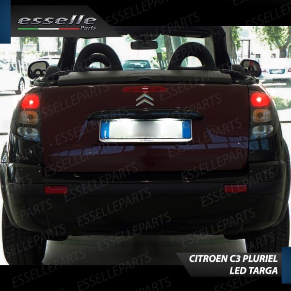Led interni + Targa per Citroen C3 Pluriel