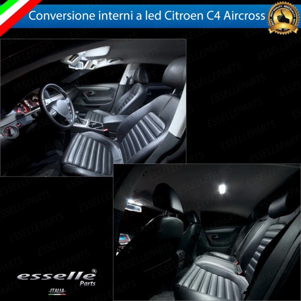 Led interni completo per Citroen C4 Aircross