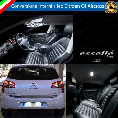 Led interni + Targa per Citroen C4 Aircross