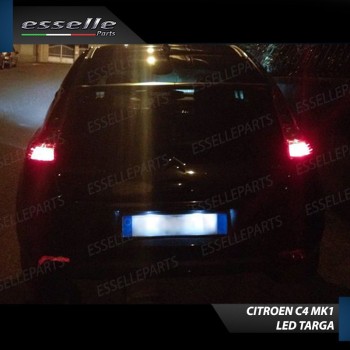 Led interni + Targa per Citroen C4