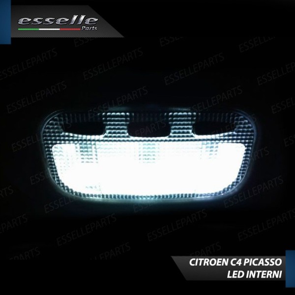Led interni + Targa per Citroen C4 Picasso