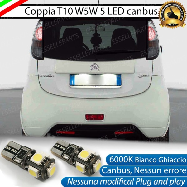 Luci targa 5 LED Canbus CITROEN C-ZERO