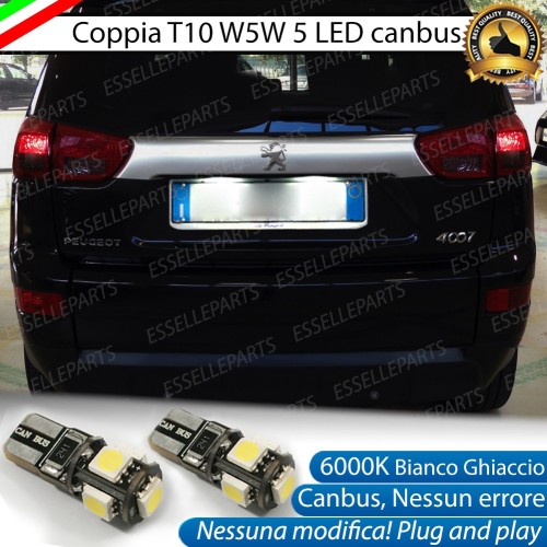 Luci targa 5 LED Canbus