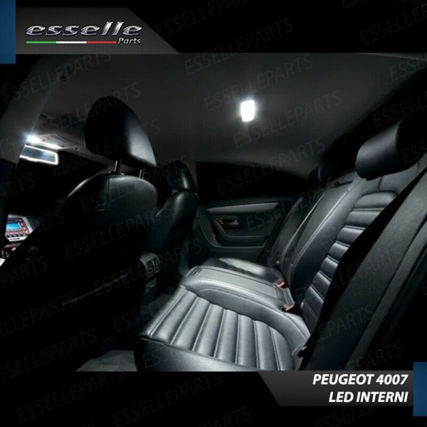 Led interni + Targa PEUGEOT 4007