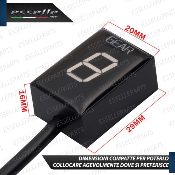 Conta Marce Digitale LED Specifico per KAWASAKI Ninja 400 (2018-2020)