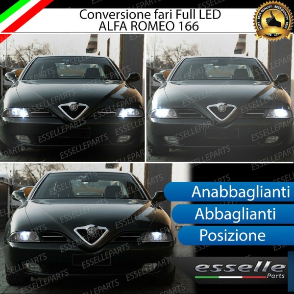 Conversione Fari Full LED ALFA ROMEO 166 PRE-RESTYLING