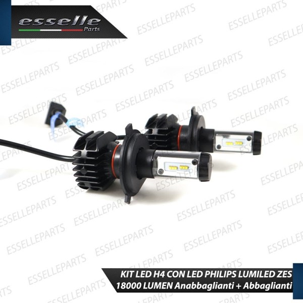 Kit Full LED H4 18000 LUMEN Anabbaglianti + Abbaglianti Grande Punto ABARTH