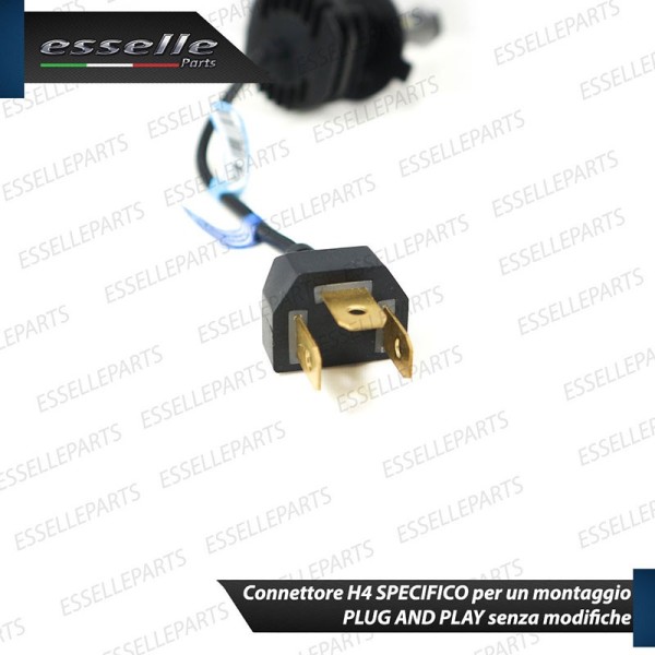 Kit Full LED H4 18000 LUMEN Anabbaglianti + Abbaglianti Grande Punto ABARTH