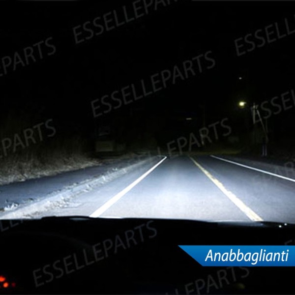 Kit Full LED H4 18000 LUMEN Anabbaglianti + Abbaglianti Grande Punto ABARTH