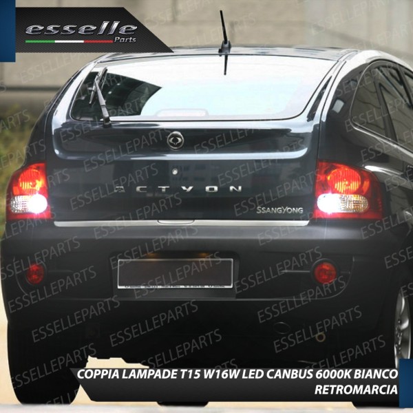 Luci Retromarcia 1200 LUMEN T15 W16W CANBUS 3.0 NO ERROR