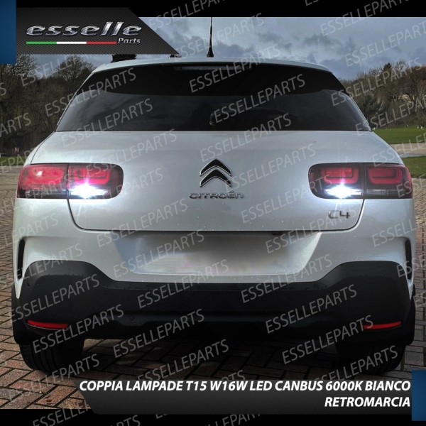 Luci Retromarcia 15 LED CITROEN C4 CACTUS RESTYLING 1200 LUMEN
