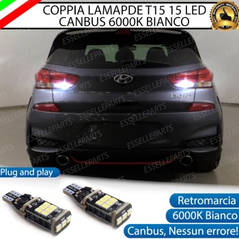 Luci Retromarcia a LED HYUNDAI I30 III 1200 LM T15 CANBUS