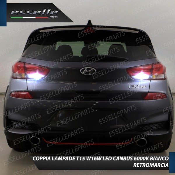 Luci Retromarcia a LED HYUNDAI I30 III 1200 LM T15 CANBUS