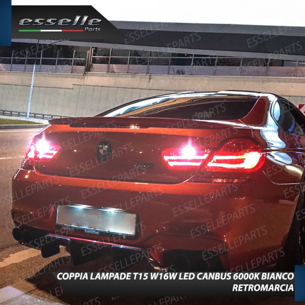 Luci Retromarcia a LED BMW SERIE 6 F13 1200 LM T15 CANBUS