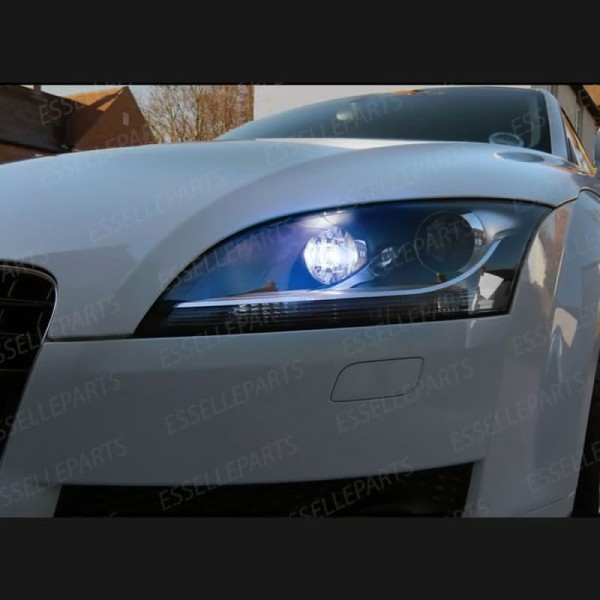 Coppia lampade P21W alogene Effetto LED Bianco Audi TT 8J con Xenon di serie