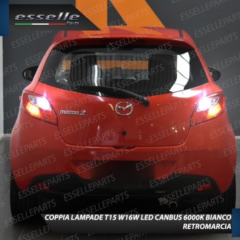 Luci Retromarcia 1200 LUMEN T15 W16W CANBUS 3.0 NO ERROR