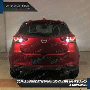 Luci Retromarcia 1200 LUMEN T15 W16W CANBUS 3.0 NO ERROR