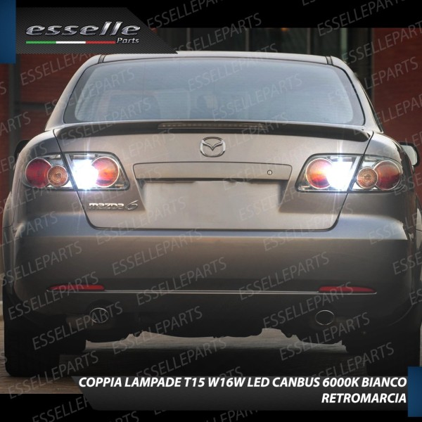 Luci Retromarcia 1200 LUMEN T15 W16W CANBUS 3.0 NO ERROR