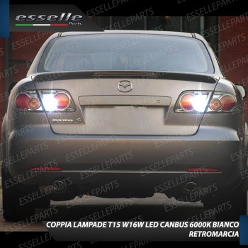 Luci Retromarcia 1200 LUMEN T15 W16W CANBUS 3.0 NO ERROR