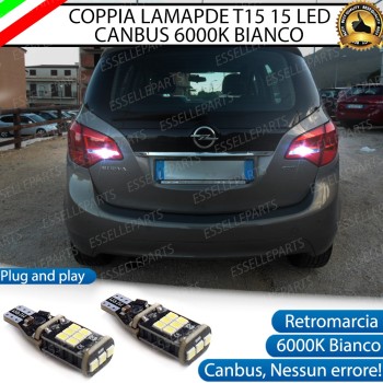 Luci Retromarcia 1200 LUMEN T15 W16W CANBUS 3.0 NO ERROR Luci Retromarcia 1200 LUMEN T15 W16W CANBUS 3.0 NO ERROR