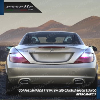 Luci Retromarcia 1200 LUMEN T15 W16W CANBUS 3.0 NO ERROR