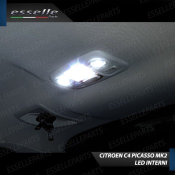 Led interni + Targa per CITROEN C4 PICASSO MK2 Led interni + Targa per CITROEN C4 PICASSO MK2