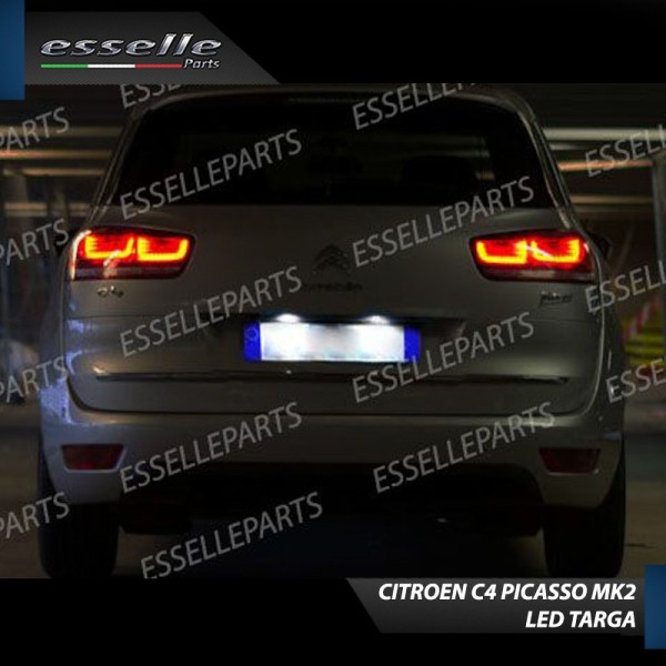 Led interni + Targa per CITROEN C4 PICASSO MK2
