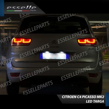Led interni + Targa per CITROEN C4 PICASSO MK2 Led interni + Targa per CITROEN C4 PICASSO MK2