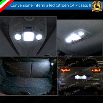Led interni + Targa per CITROEN C4 PICASSO MK2 Led interni + Targa per CITROEN C4 PICASSO MK2