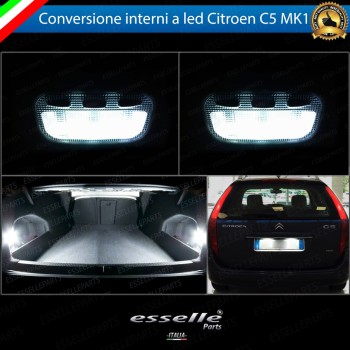 Kit LED interni + Luci targa LED 6000K bianco Canbus per Citroen C5 MK1 Kit LED interni + Luci targa LED 6000K bianco Canbus per Citroen C5 MK1