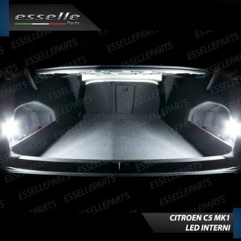Kit LED interni + Luci targa LED 6000K bianco Canbus per Citroen C5 MK1 Kit LED interni + Luci targa LED 6000K bianco Canbus per Citroen C5 MK1