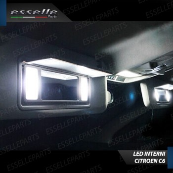 Led interni + Targa per Citroen C6