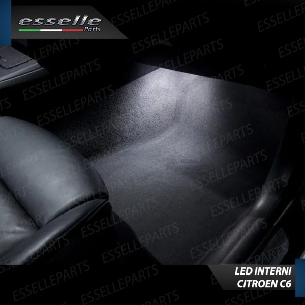 Led interni + Targa per Citroen C6