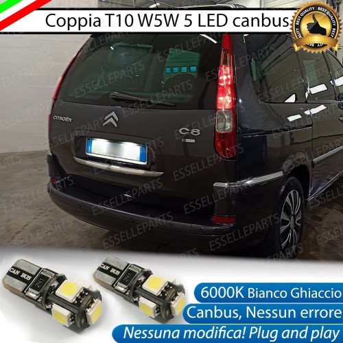 Luci targa 5 LED Canbus