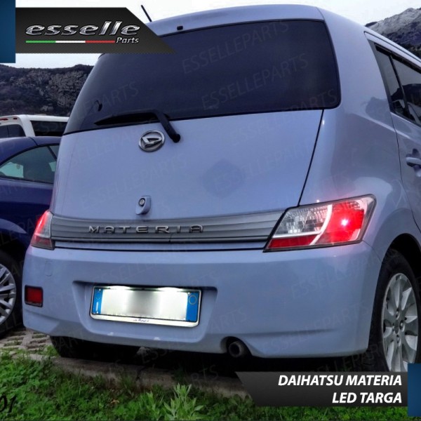 Luci Targa 5 LED Canbus 6000K per DAIHATSU MATERIA