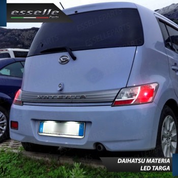 Luci Targa 5 LED Canbus 6000K per DAIHATSU MATERIA