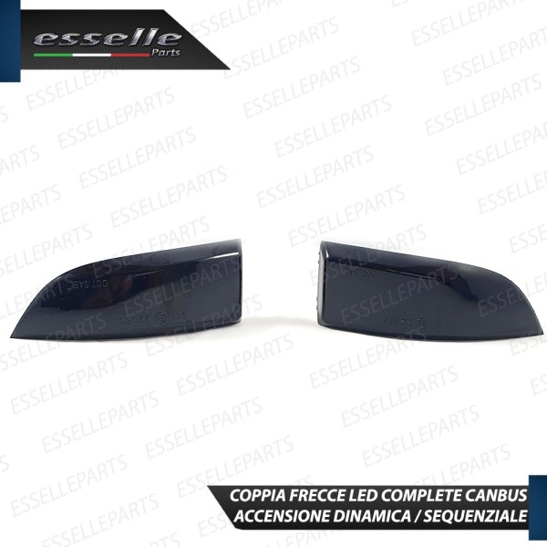 Placchette Dinamiche Nere Fumè Laterali per frecce specifiche per RENAULT LAGUNA COUPE