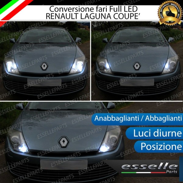 Conversione Fari Full LED CANBUS PLUG AND PLAY SPECIFICA PER RENAULT SCENIC MK2