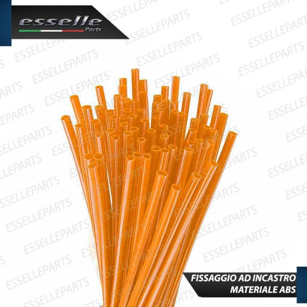 Kit Cover - ARANCIONE - Raggi in ABS per moto,motorini,scooter HONDA