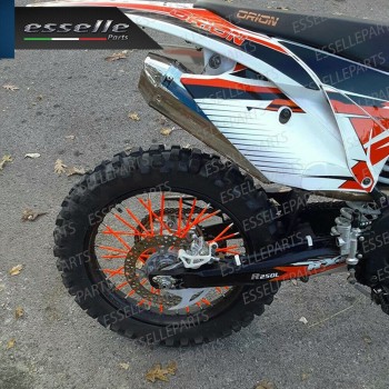 Kit Cover - ARANCIONE - Raggi in ABS per moto,motorini,scooter Husqvarna