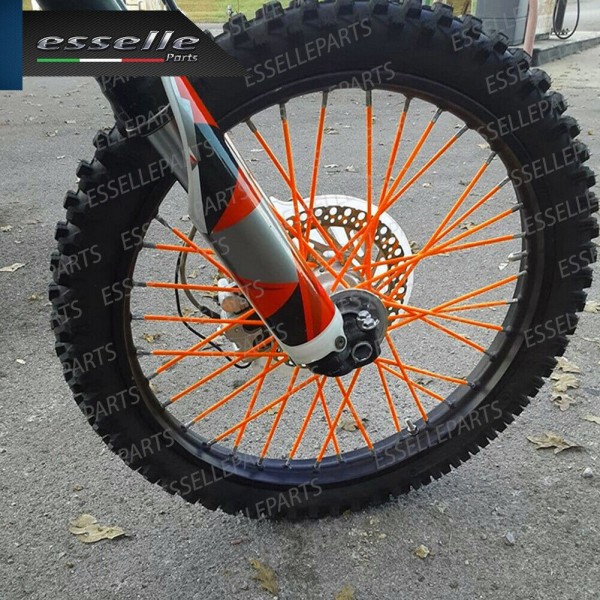 Kit Cover - ARANCIONE - Raggi in ABS per moto,motorini,scooter KYMCO